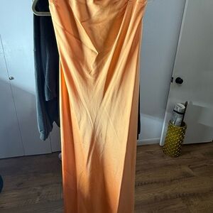 Gianni Bini Maxi Strapless Maxi Dress